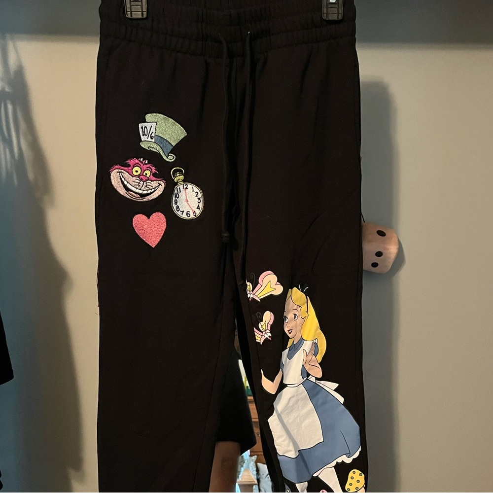 Alice in Wonderland Disney Pajama Joggers
